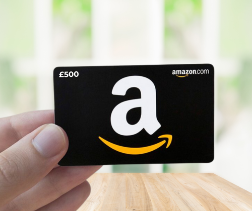 WIN a £500 Amazon Voucher