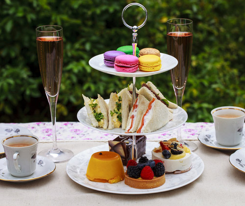 Champagne Afternoon Tea for 2